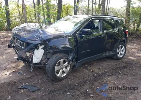 2020 Jeep Compass Latitude Fwd из США, поврежденный, VIN 3C4NJCBB5LT257567
